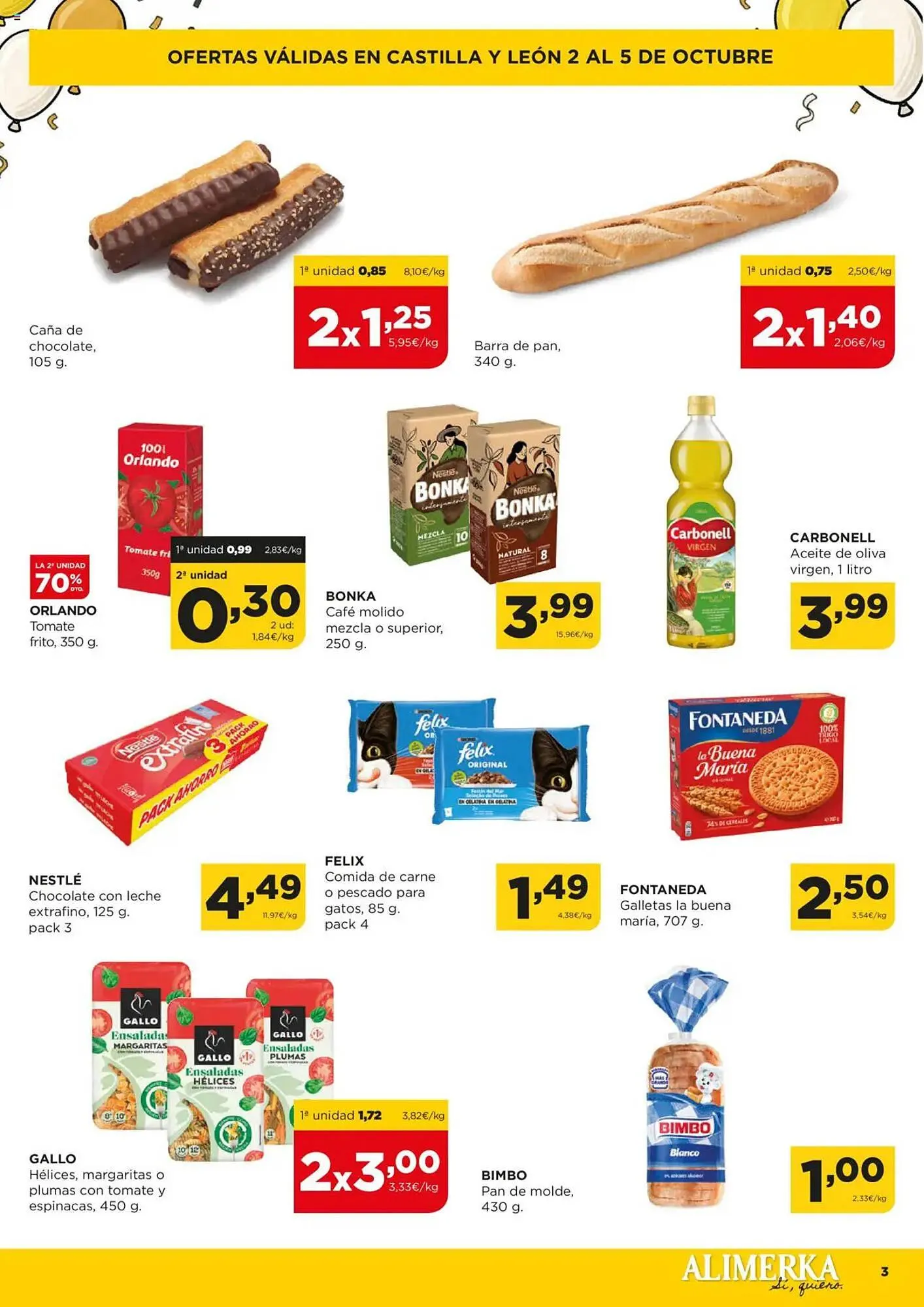 Catálogo de Folleto Alimerka 2 de octubre al 5 de octubre 2025 - Página 3