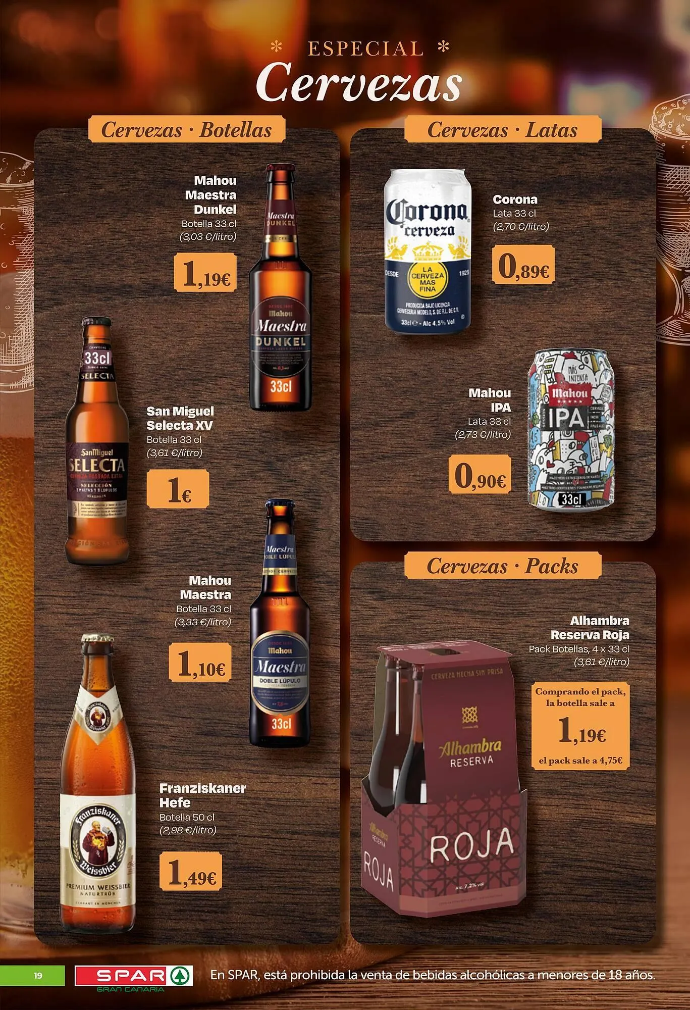Catálogo de Folleto SPAR Gran Canaria 14 de noviembre al 25 de noviembre 2025 - Página 19