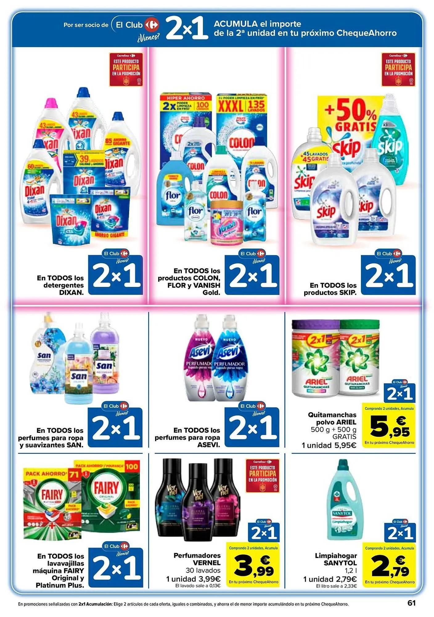 Catálogo de Folleto Carrefour 26 de mayo al 10 de junio 2026 - Página 61