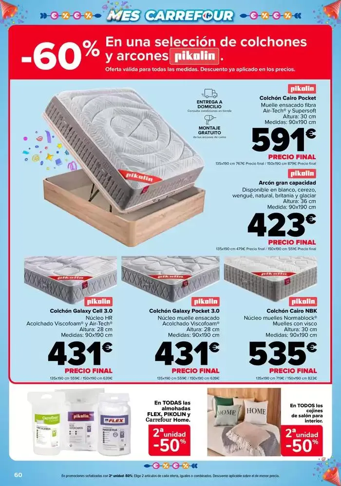 Catálogo de 50% QUE VUELVE + 2ªUD. AL -50% 13 de mayo al 26 de mayo 2025 - Página 60