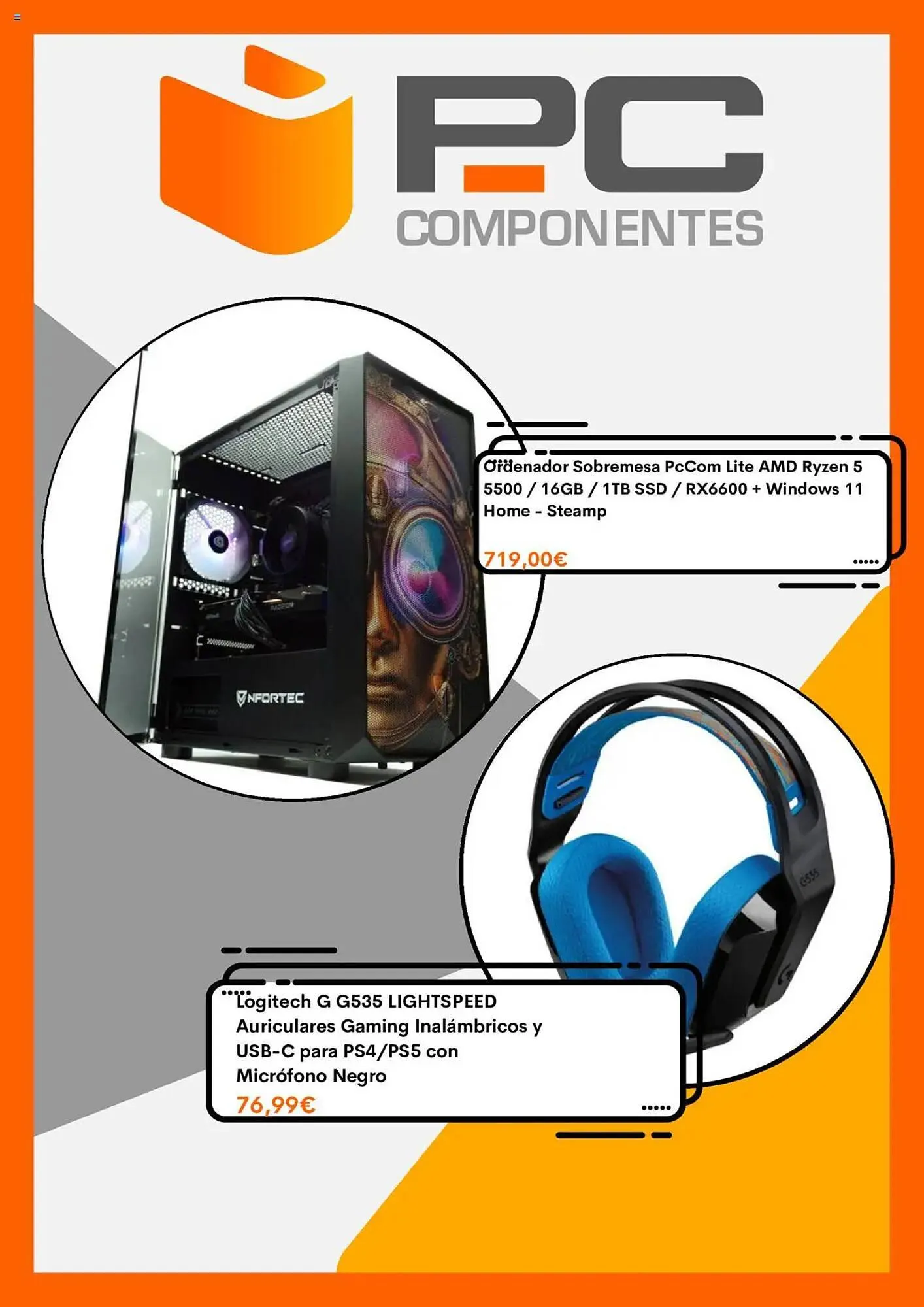 Catálogo de Folleto PC Componentes 22 de julio al 22 de agosto 2025 - Página 3