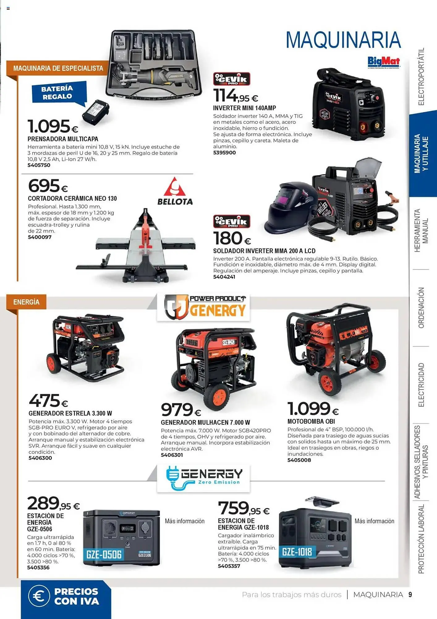 Catálogo de Catálogo BigMat 23 de septiembre al 31 de octubre 2025 - Página 9