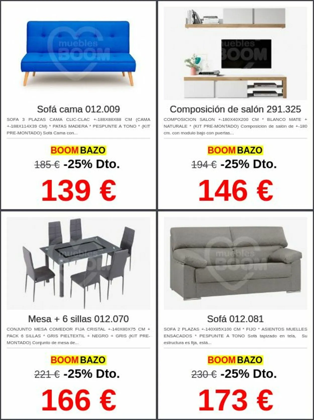 Catálogo de Muebles BOOM Oferta actual 10 de noviembre al 19 de noviembre 2025 - Página 5