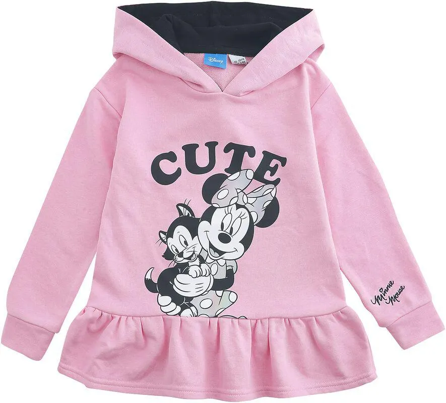 "Kids - Minnie Mouse" Suéter con Capucha Rosa de Micky & Minnie