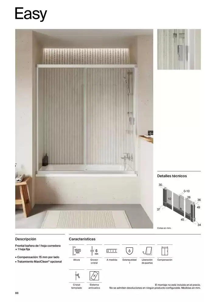 Catálogo de Mamparas de Baño 9 de enero al 31 de diciembre 2025 - Página 90