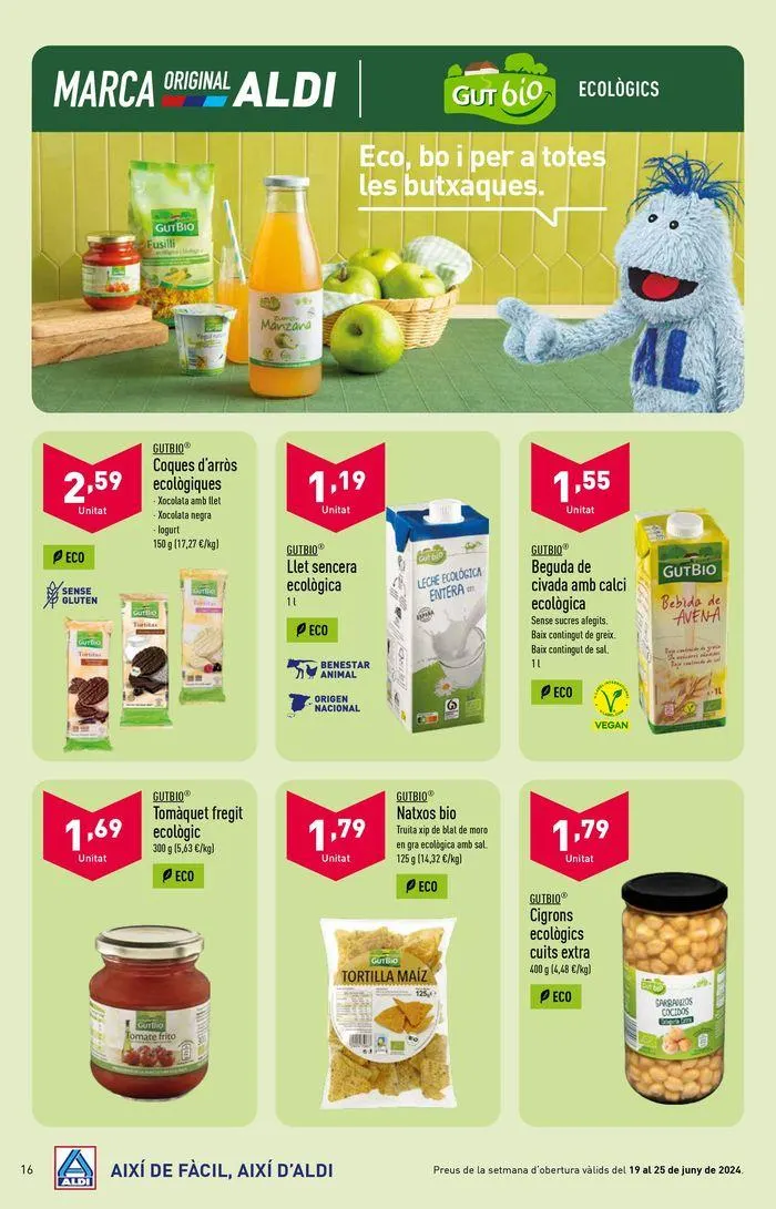 Catálogo de Folleto apertura Aldi 19 de junio al 25 de junio 2024 - Página 16