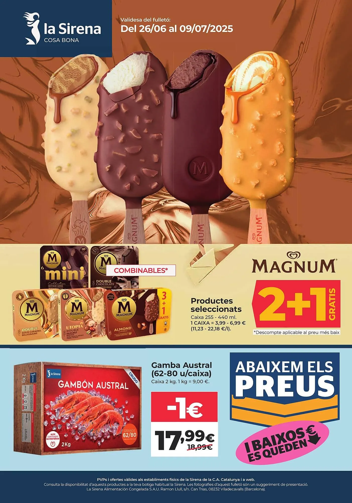 Folleto La Sirena - 1