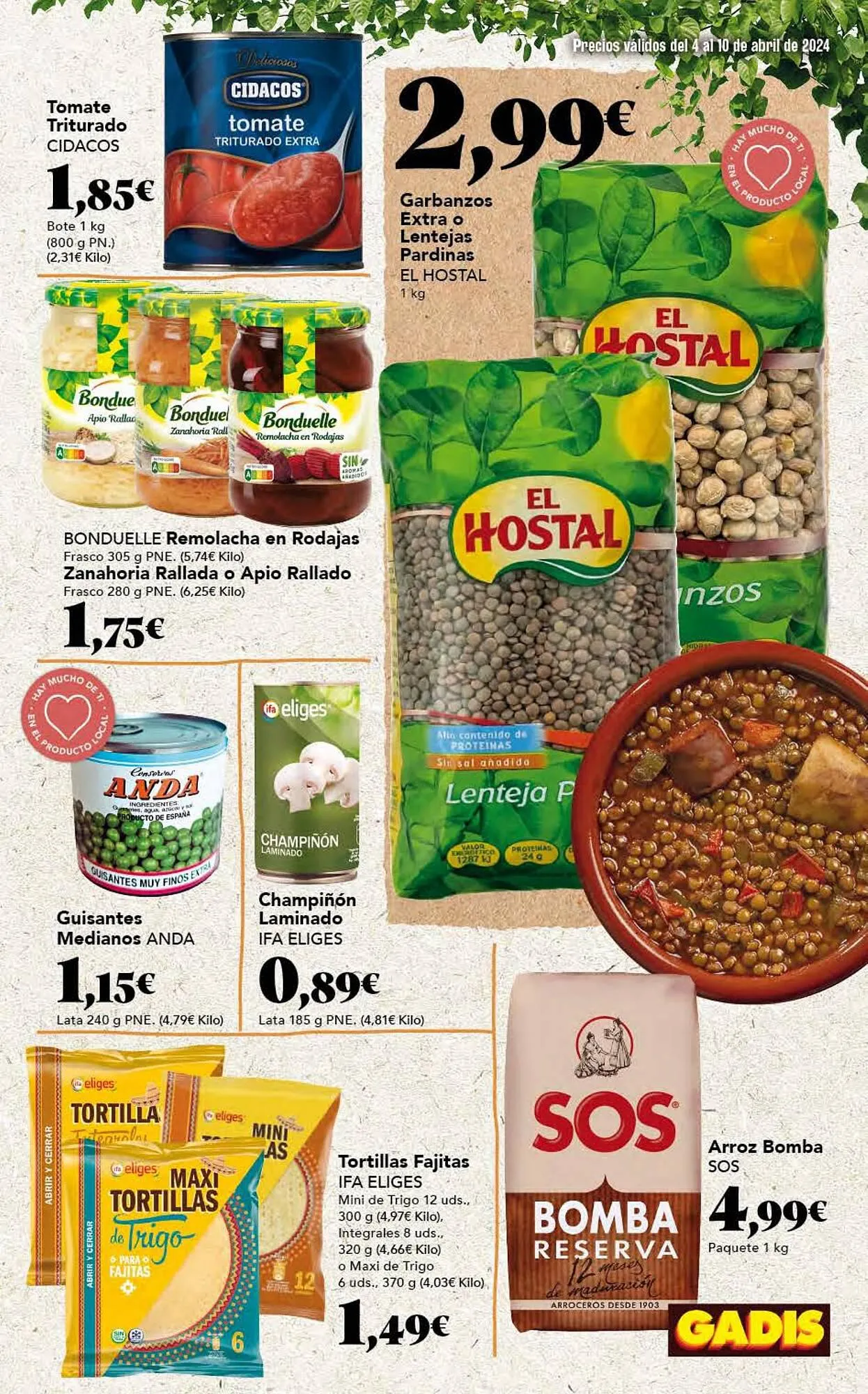 Catálogo de Folleto Gadis 4 de abril al 10 de abril 2024 - Página 23