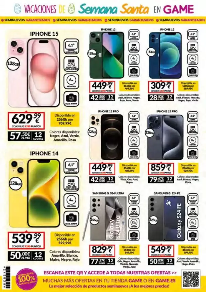 Catálogo de Especial vacaciones de Semana Santa en game 10 de abril al 21 de abril 2025 - Página 8