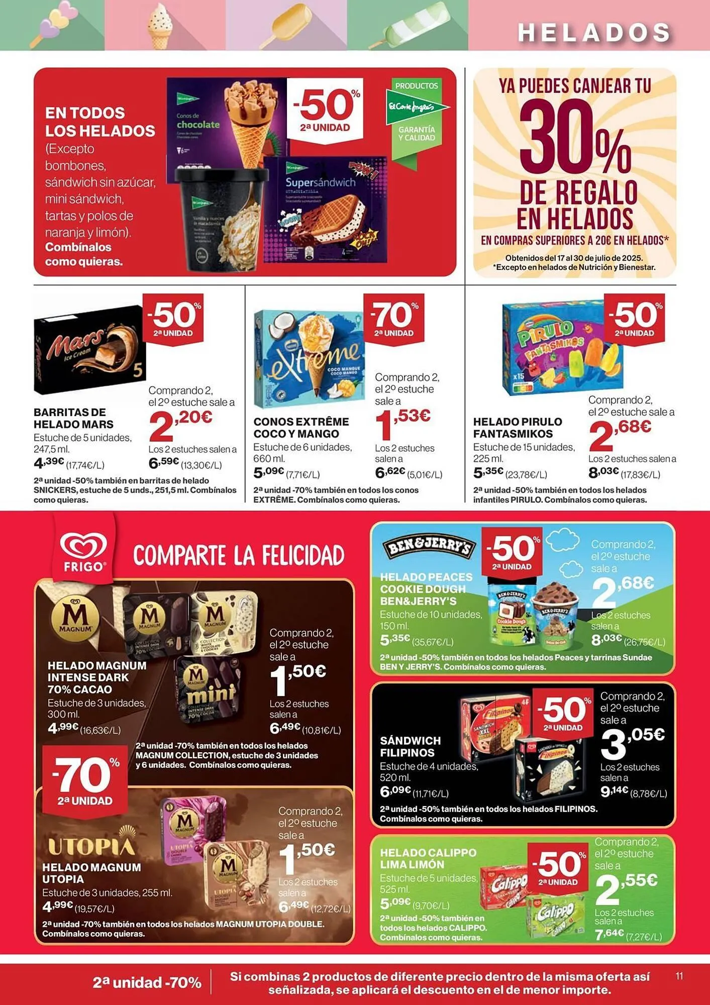 Catálogo de Folleto Hipercor 31 de julio al 13 de agosto 2025 - Página 11