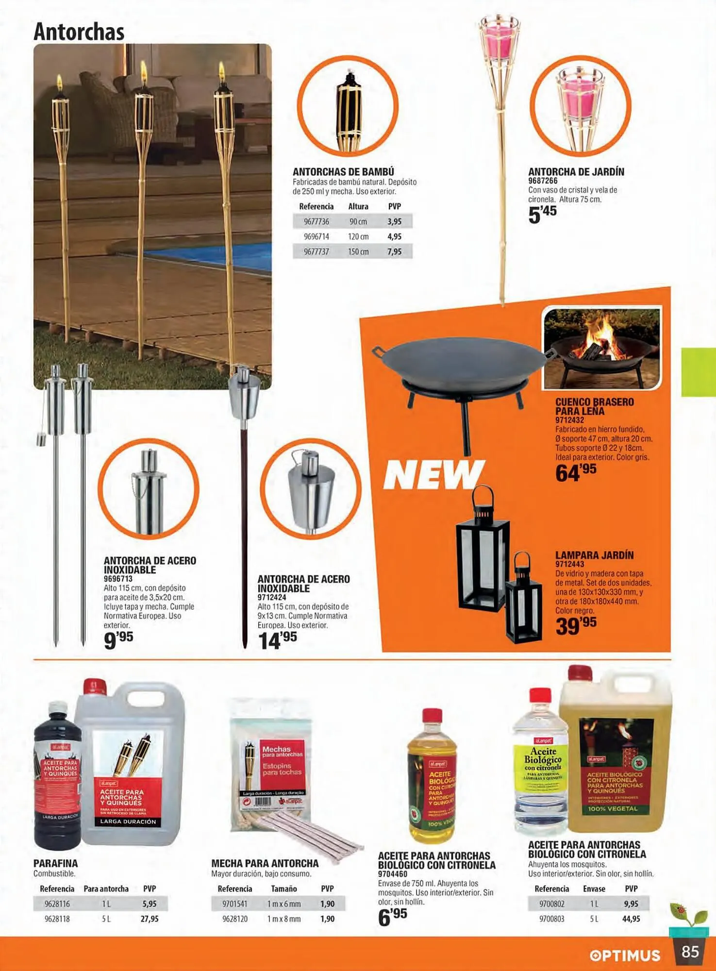 Catálogo de Folleto Optimus 27 de marzo al 31 de agosto 2023 - Página 85
