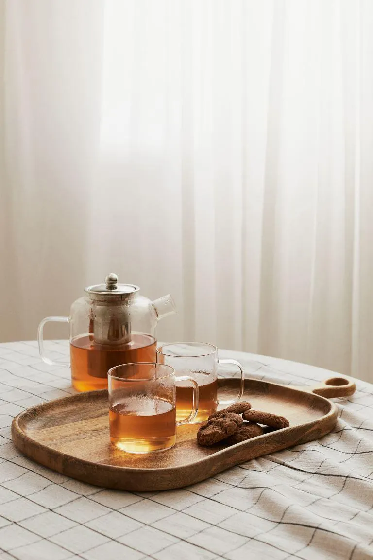 Pack de 2 tazas de vidrio