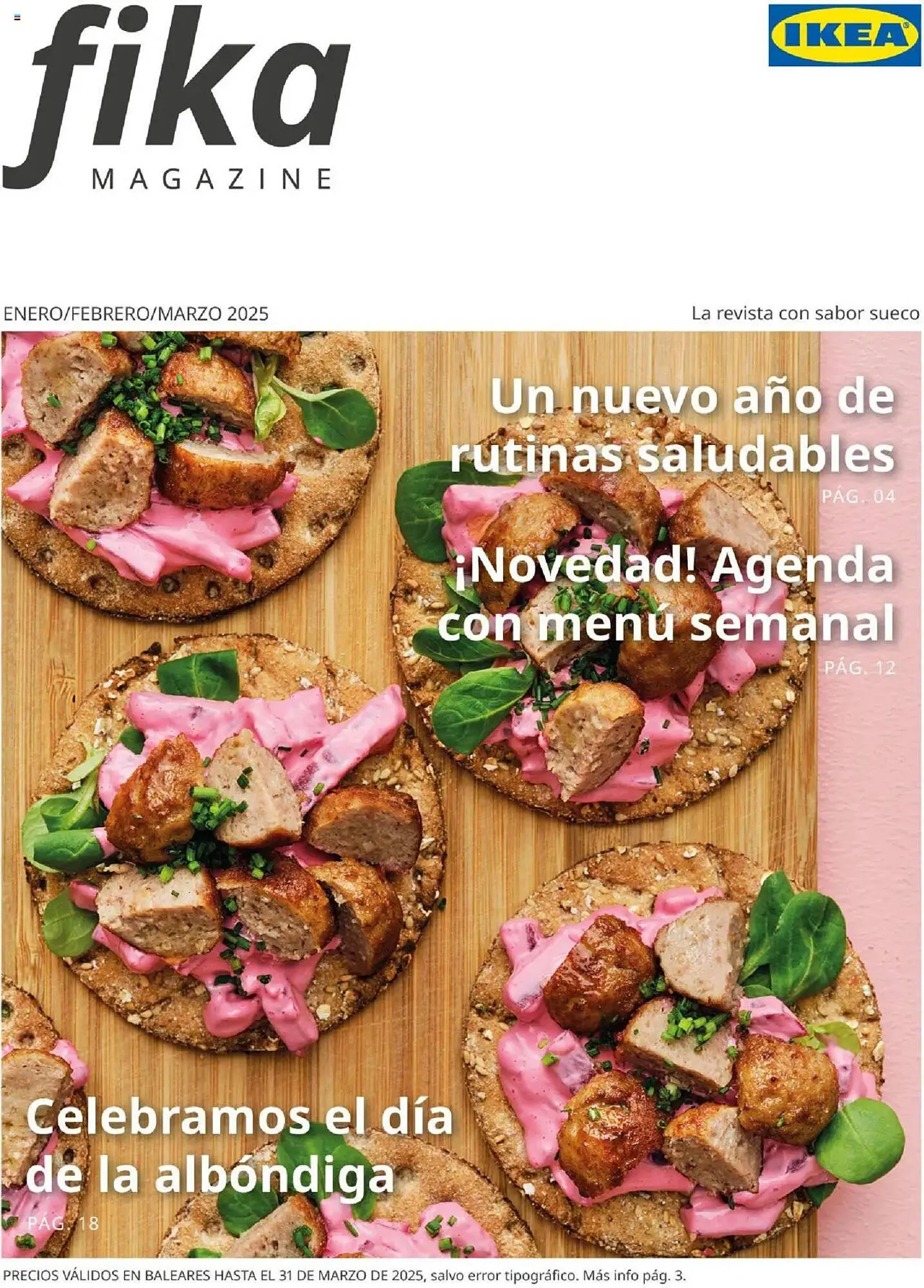 Catálogo de Folleto IKEA 1 de enero al 31 de marzo 2025 - Página 1