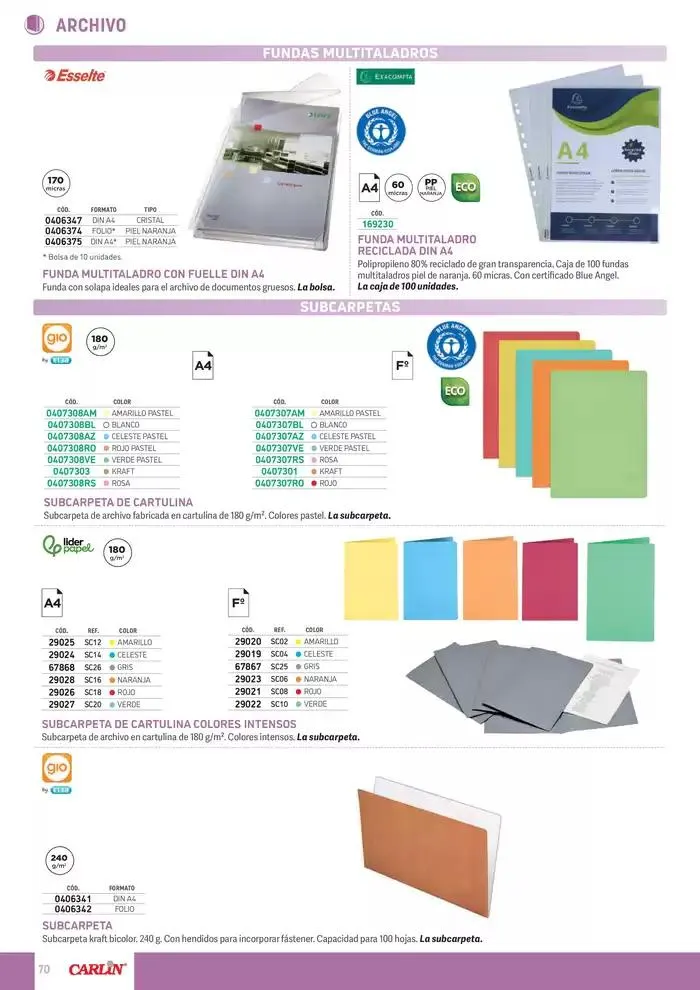 Catálogo de CATÁLOGO 2025 ESENCIAL OFICINA 21 de mayo al 31 de diciembre 2025 - Página 72