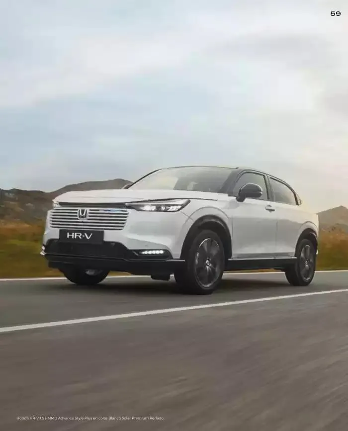 Catálogo de Catálogo HR-V e:HEV 6 de marzo al 30 de junio 2025 - Página 59