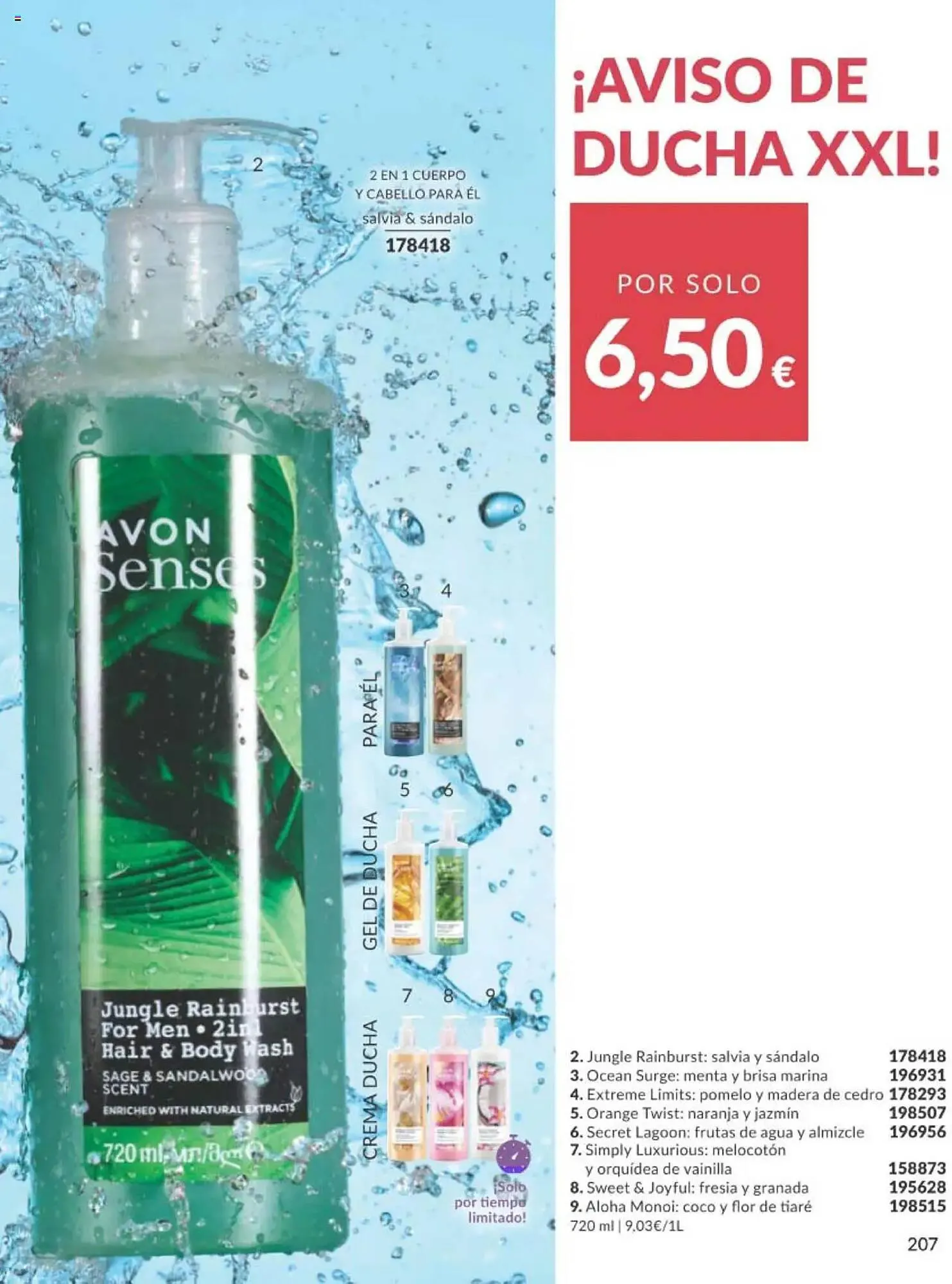 Catálogo de Folleto AVON 1 de abril al 30 de abril 2025 - Página 207