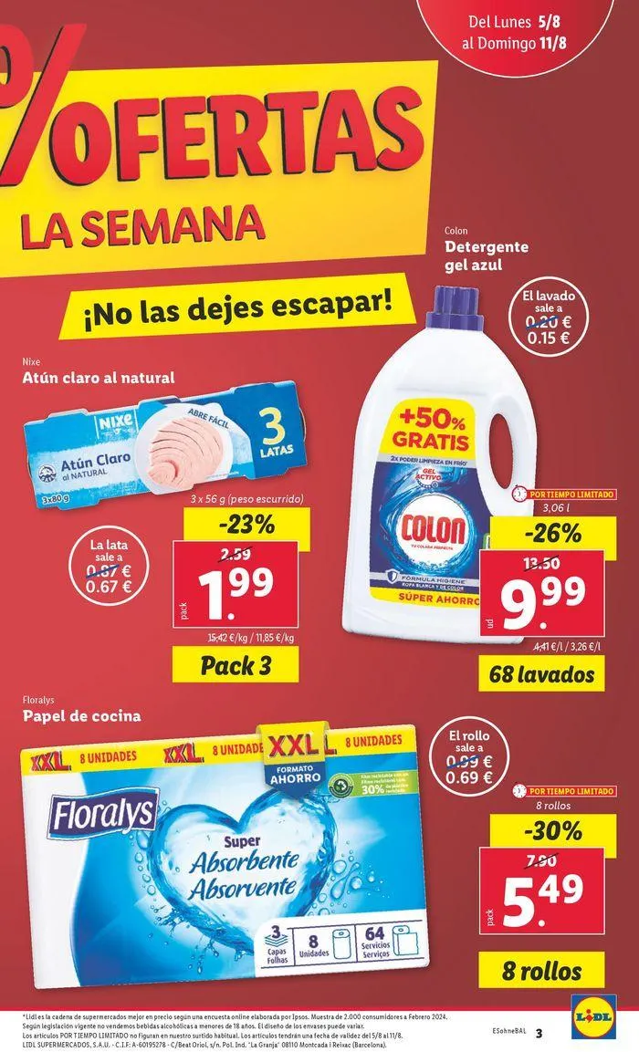 Catálogo de Precio nº1 5 de agosto al 11 de agosto 2024 - Página 3