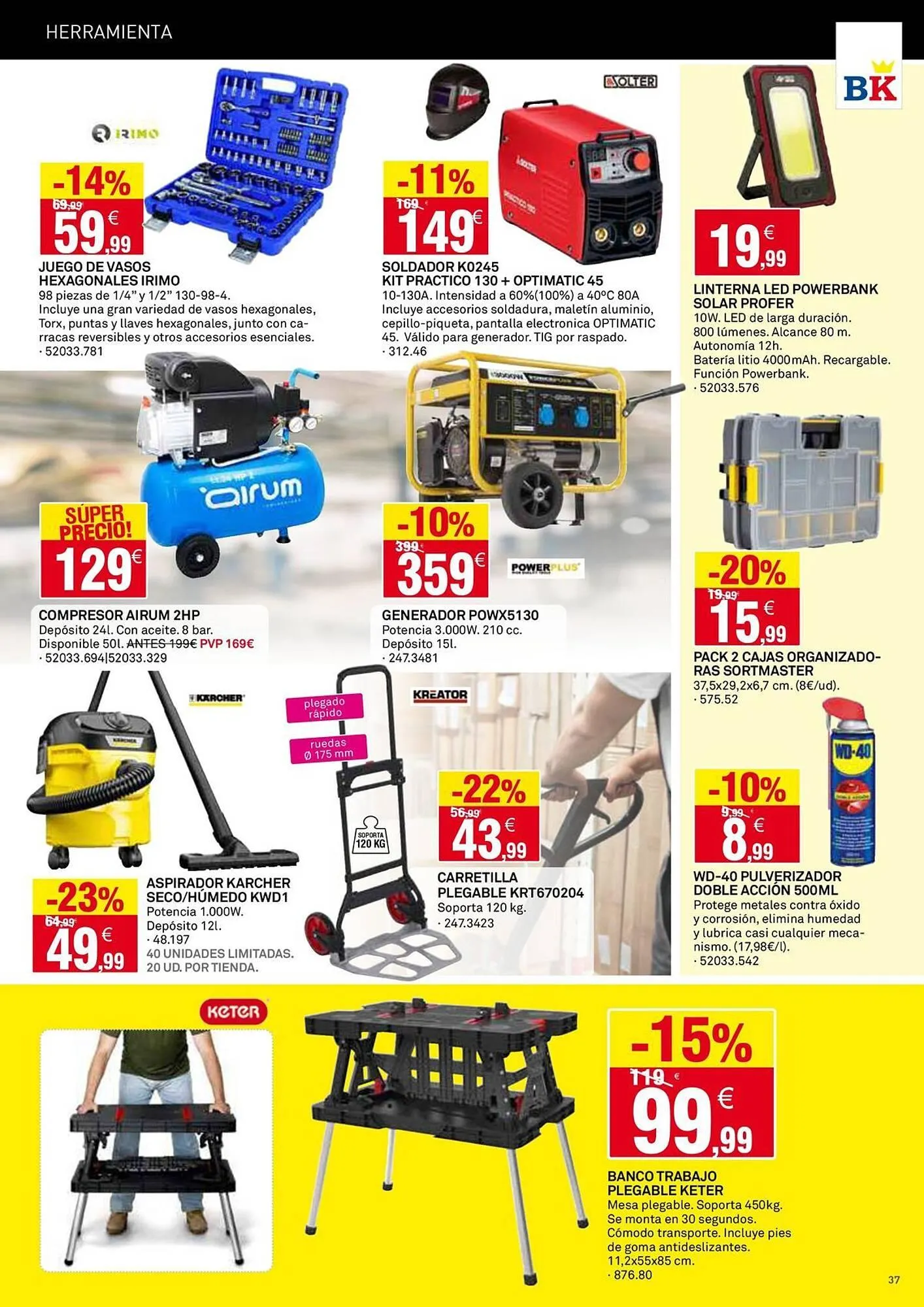 Catálogo de Catálogo Bricoking 7 de octubre al 23 de noviembre 2025 - Página 37