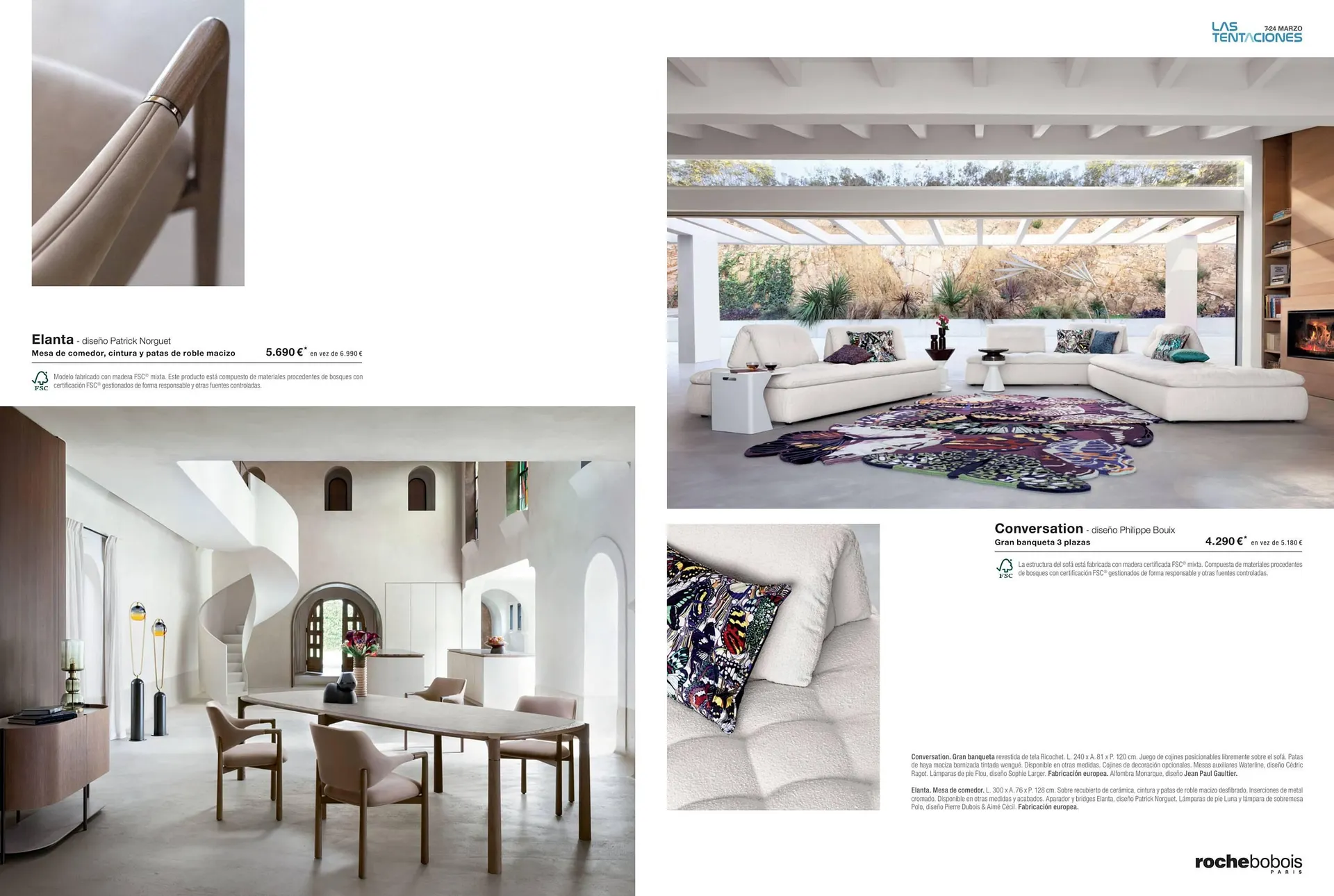 Catálogo de Folleto Roche Bobois 7 de marzo al 24 de marzo 2025 - Página 7