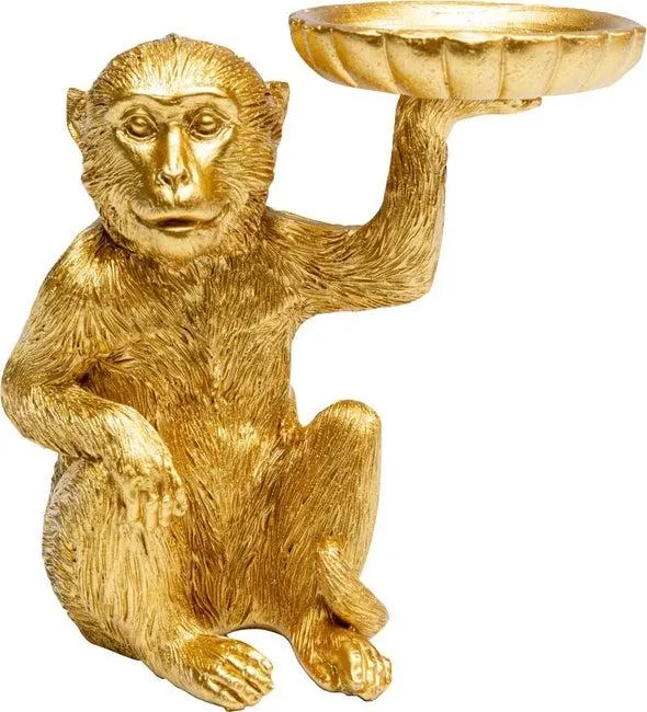 Figura deco Monkey Tealight Holder 11cm