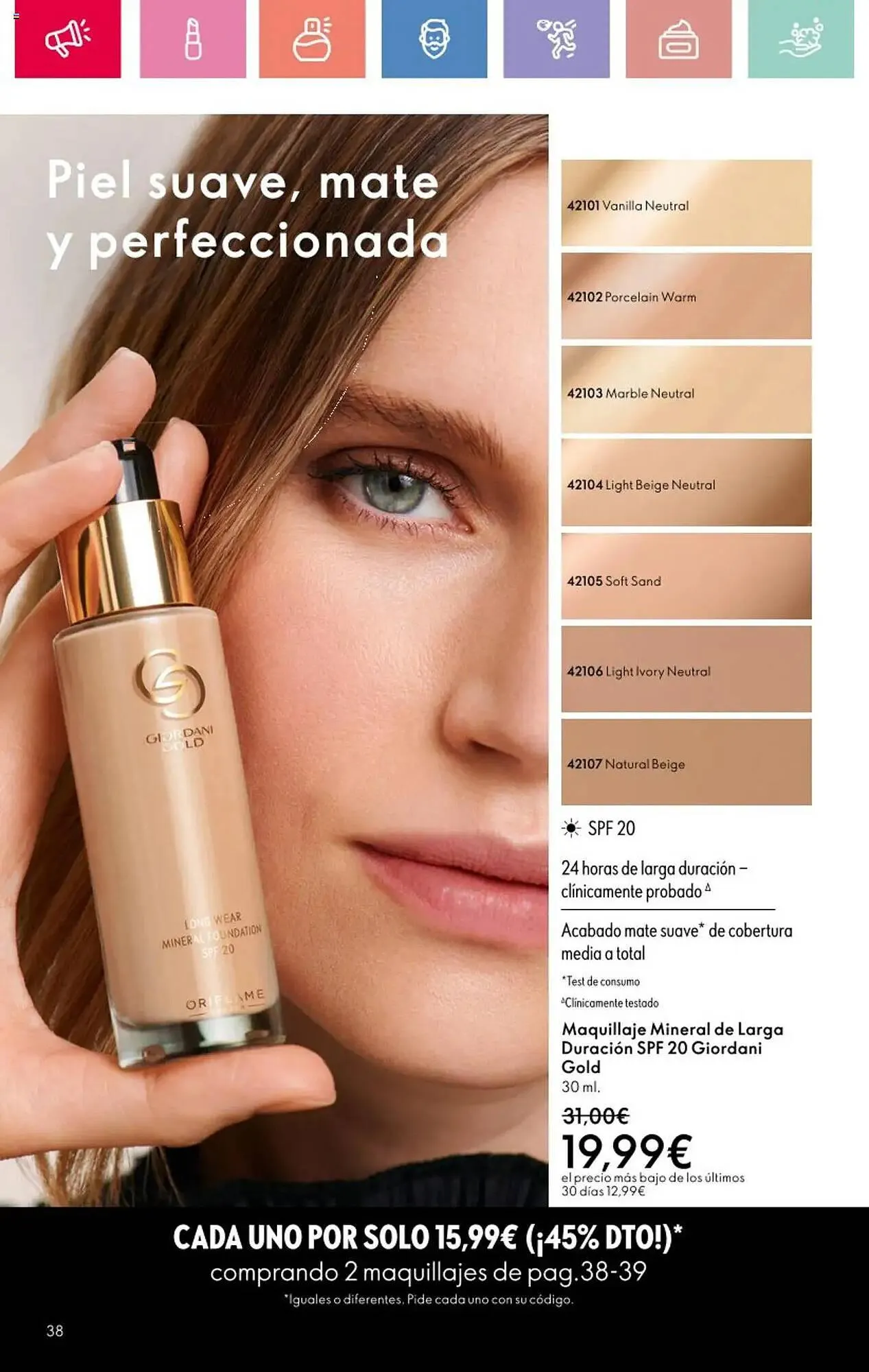 Catálogo de Folleto Oriflame 13 de julio al 2 de agosto 2025 - Página 38