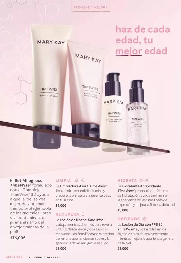 Catálogo de Folleto "Belleza Mary Kay" - Invierno 2025 16 de enero al 15 de marzo 2025 - Página 8