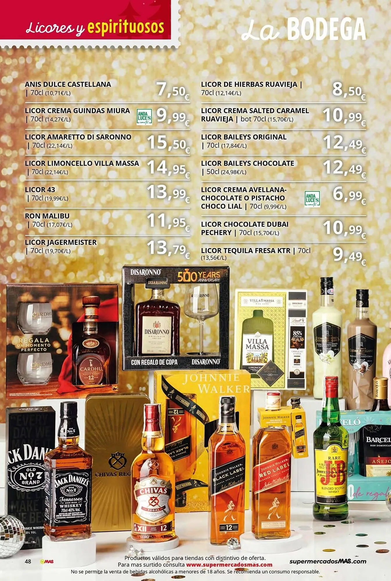 Catálogo de Folleto Supermercados MAS 28 de noviembre al 31 de diciembre 2025 - Página 48