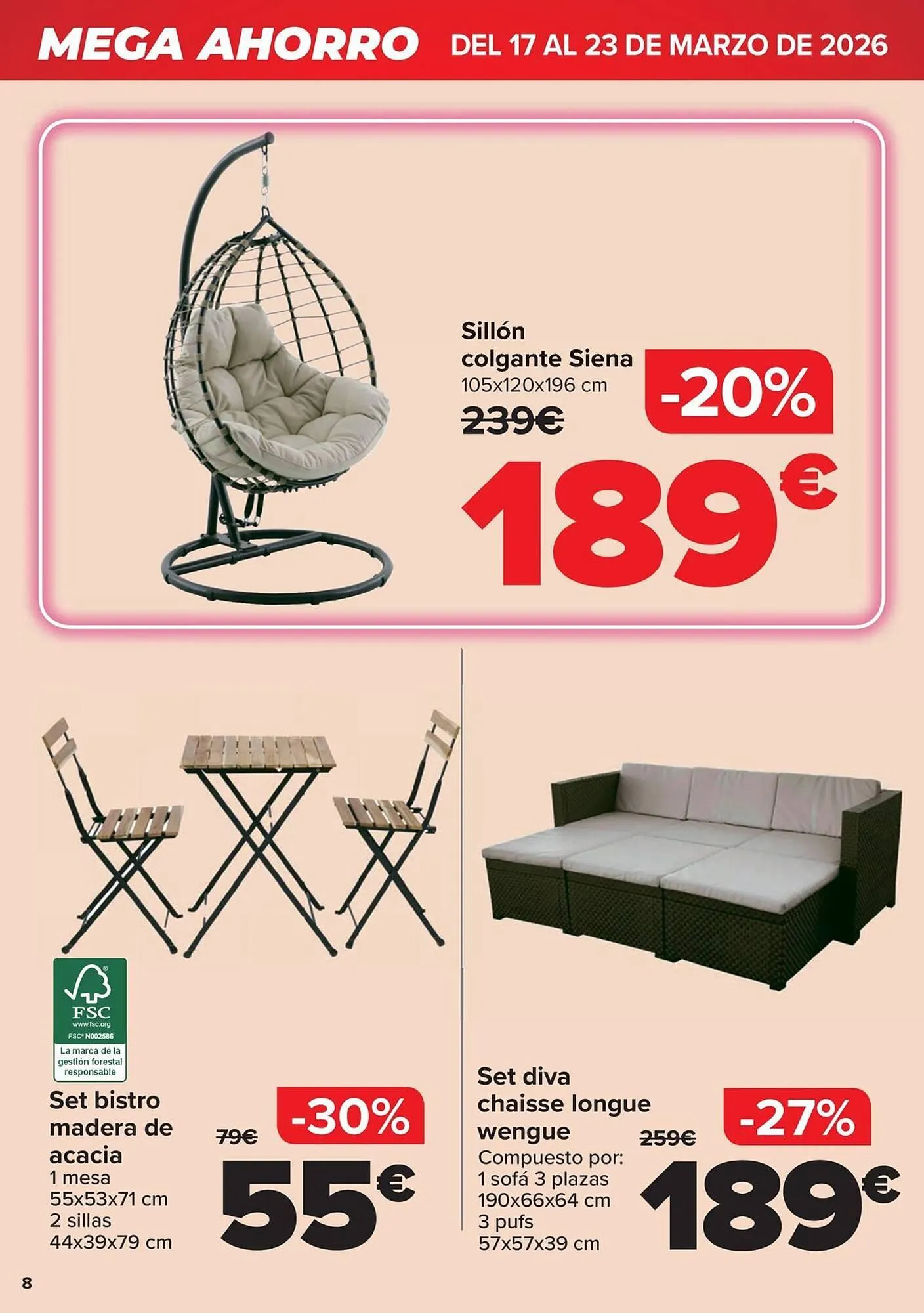 Catálogo de Folleto Carrefour 17 de marzo al 23 de marzo 2026 - Página 8