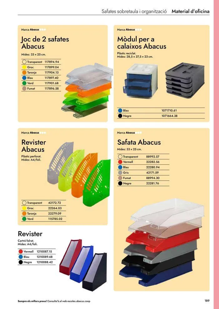 Catálogo de Catàleg Escolar 24-25 Abacus cat 19 de junio al 31 de marzo 2025 - Página 101