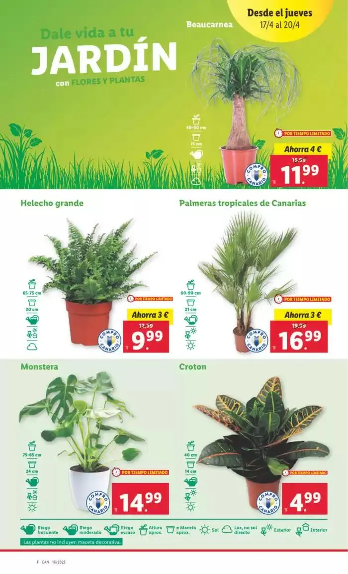 Catálogo de ¡Bazar Lidl! Ofertas válidas del 14/04 al 20/04 14 de abril al 20 de abril 2025 - Página 20