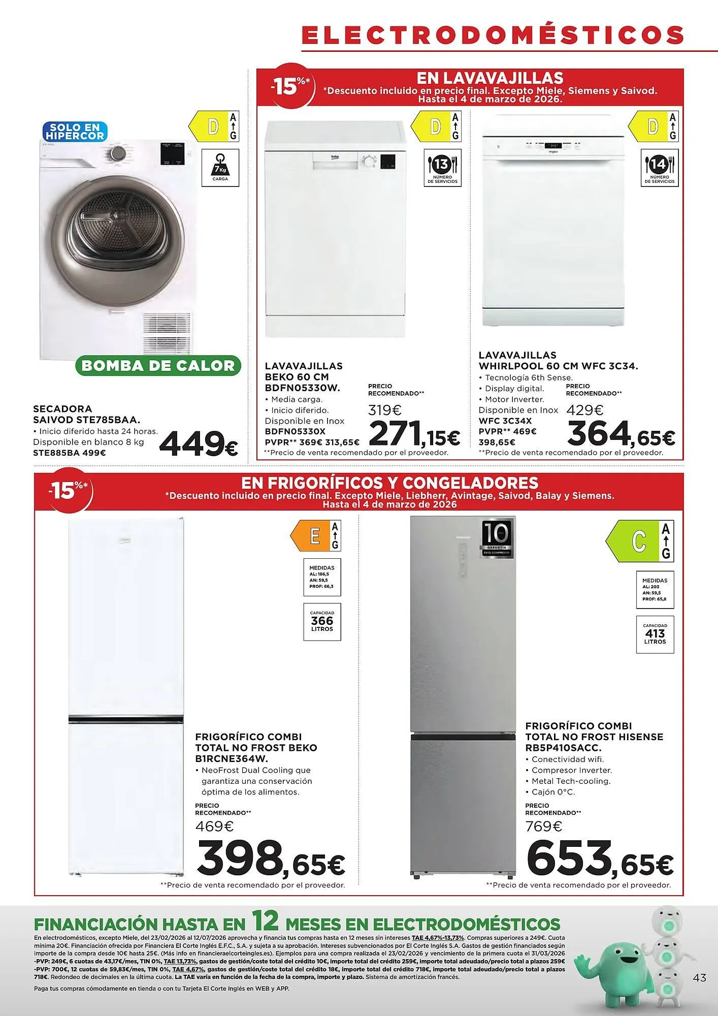 Catálogo de Catálogo Hipercor 26 de febrero al 11 de marzo 2026 - Página 43