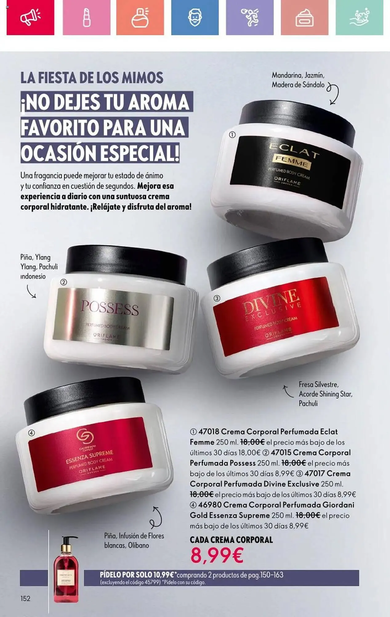 Catálogo de Folleto Oriflame 3 de agosto al 23 de agosto 2025 - Página 152