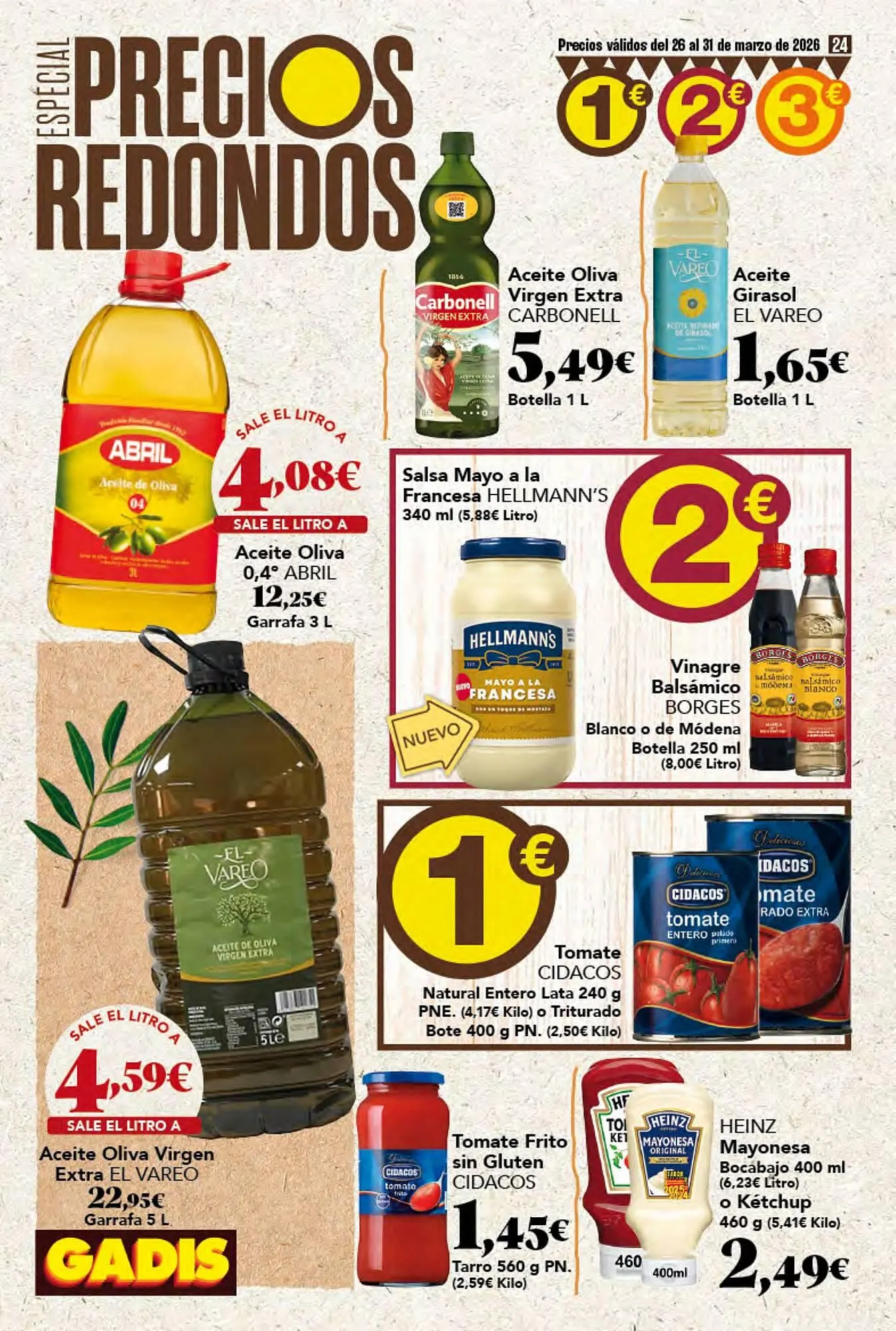 Catálogo de Folleto Gadis 26 de marzo al 31 de marzo 2026 - Página 24