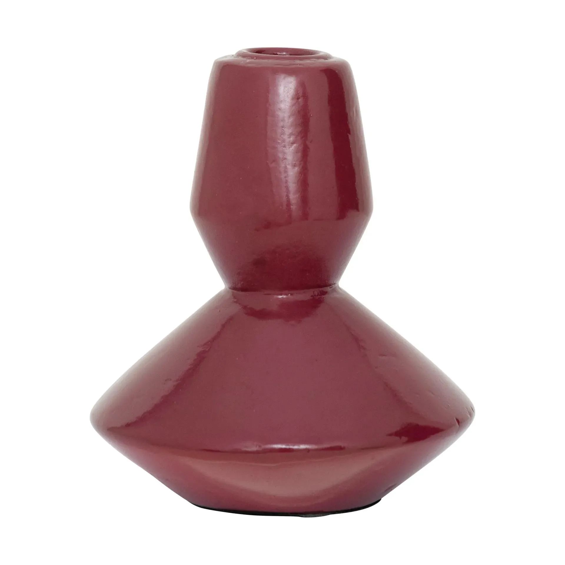 Logan candle holder Tibetan red