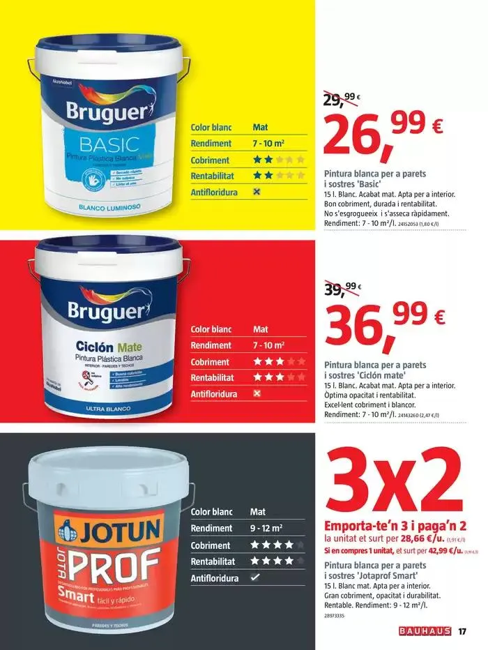 Catálogo de Bricolatge, reformes, decoració i jardí 27 de febrero al 2 de abril 2025 - Página 17