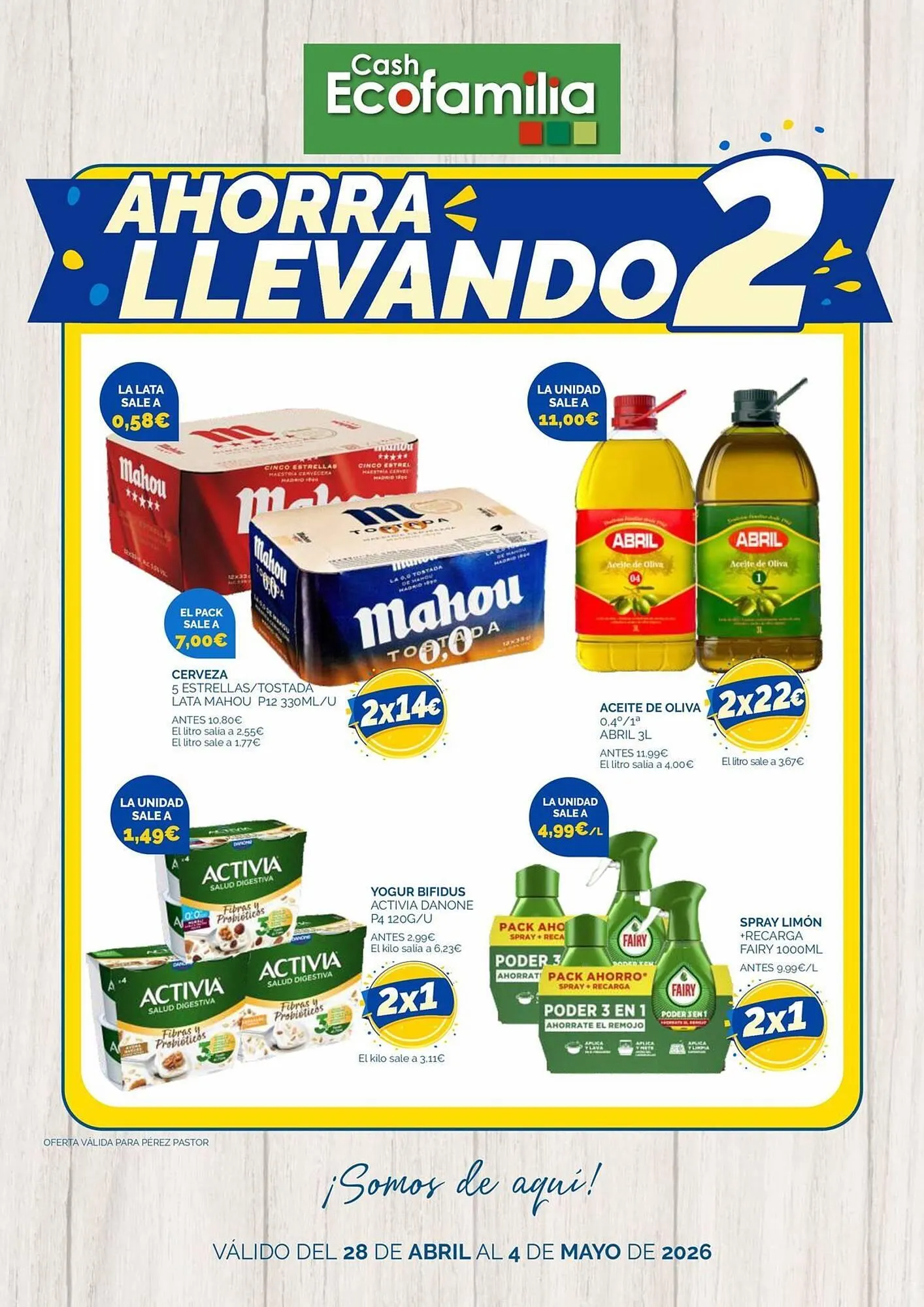 Folleto Cash Ecofamilia - 1