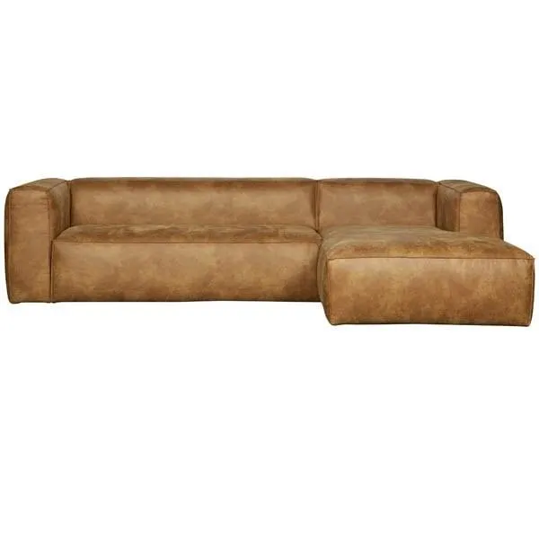 sofá chaise longue piel Bean