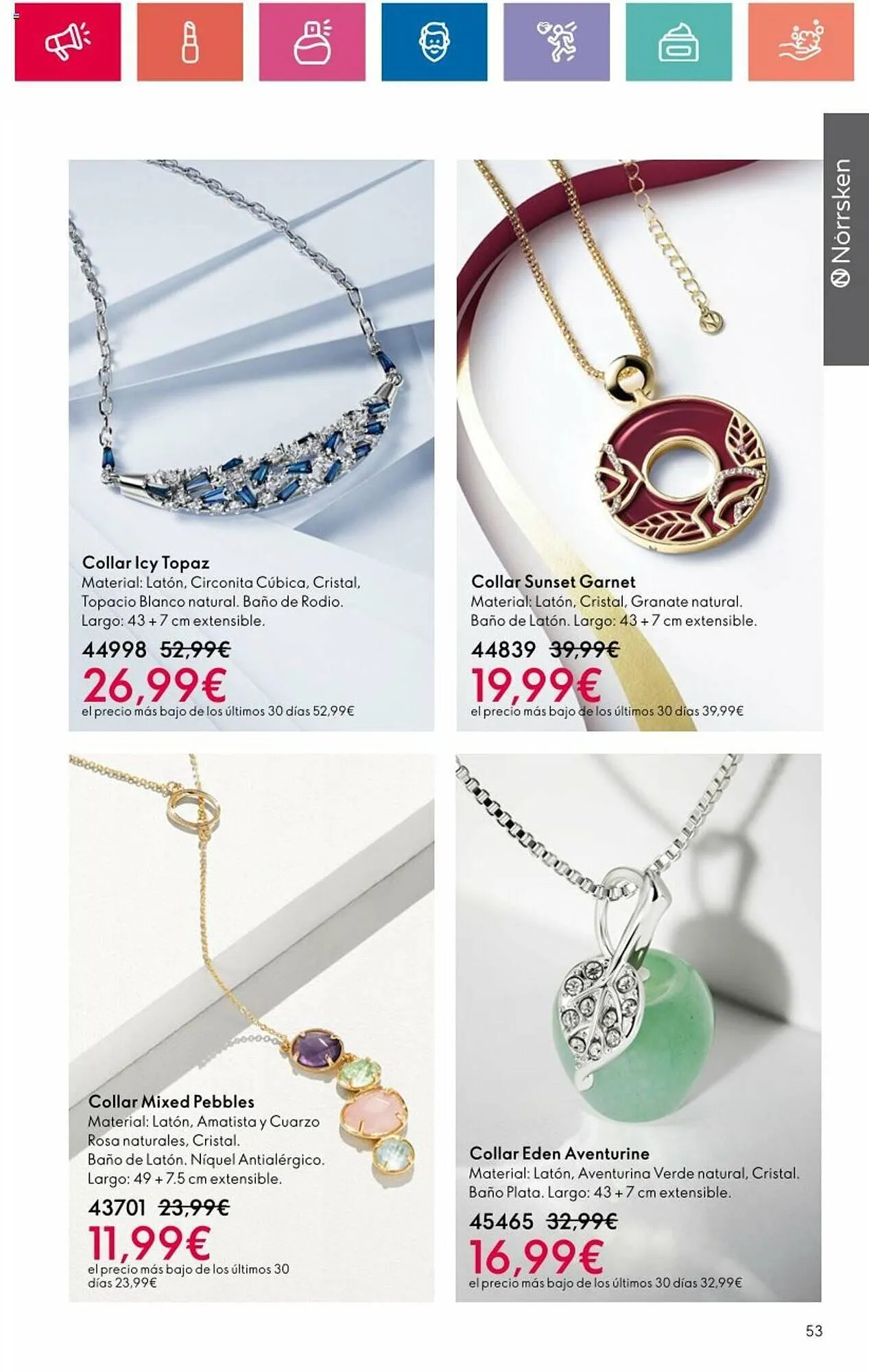 Catálogo de Folleto Oriflame 7 de mayo al 27 de mayo 2024 - Página 53