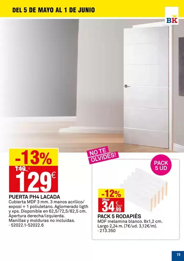 Catálogo de Válido del 5 de mayo al 1 de junio 5 de mayo al 1 de junio 2025 - Página 19