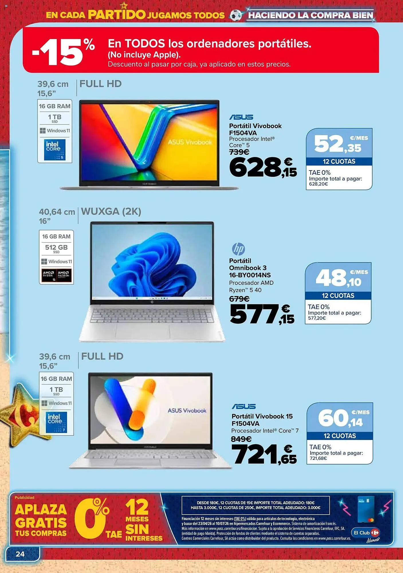 Catálogo de Folleto Carrefour 9 de junio al 24 de junio 2026 - Página 24