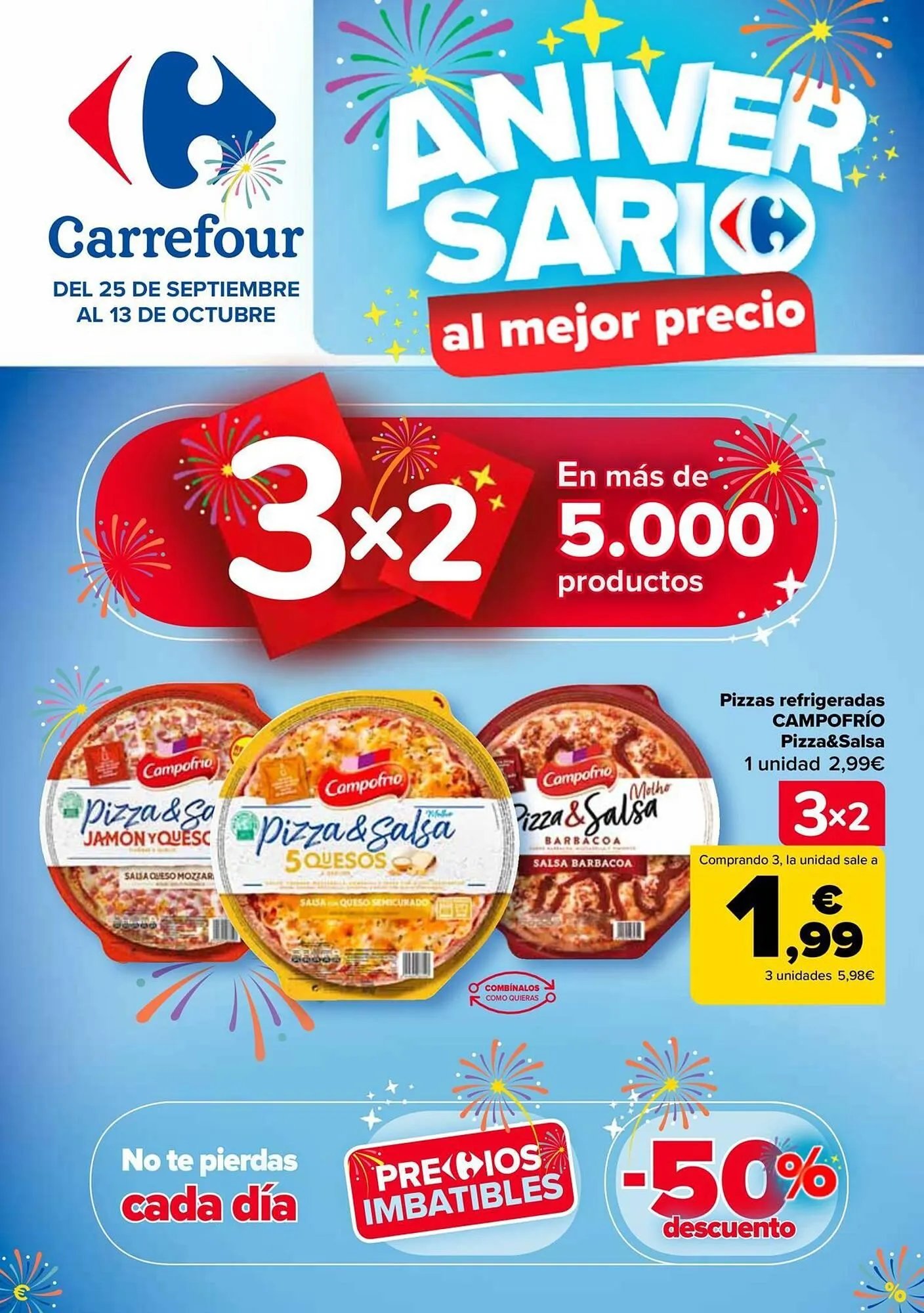 Catálogo de Folleto Carrefour 25 de septiembre al 13 de octubre 2025 - Página 1