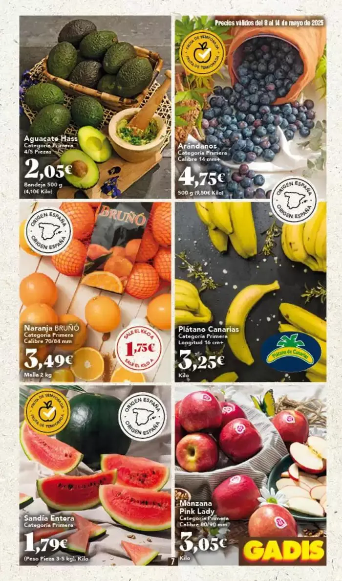 Catálogo de Catálogo Gadis 8 de mayo al 14 de mayo 2025 - Página 7