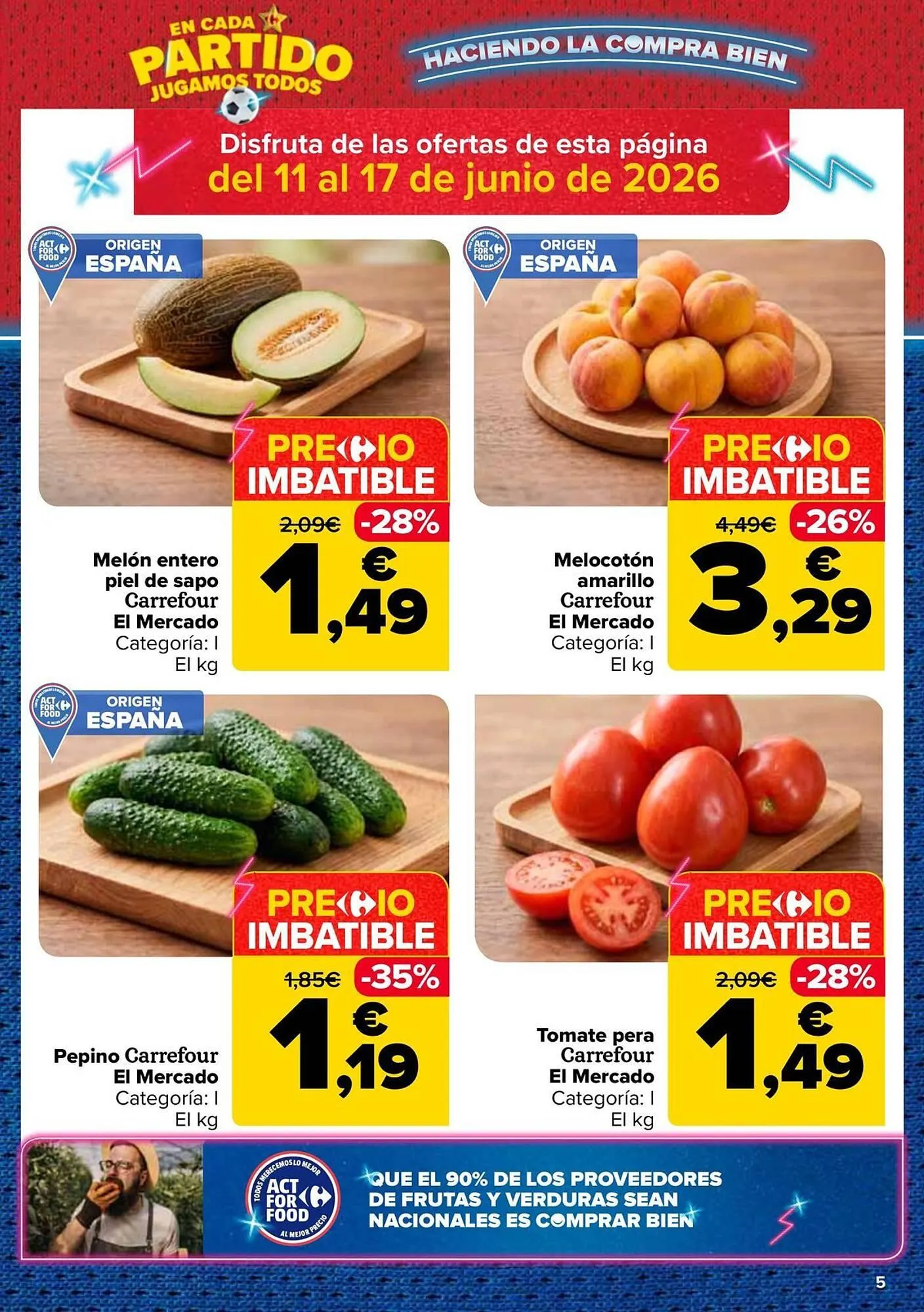 Catálogo de Folleto Carrefour 11 de junio al 24 de junio 2026 - Página 5