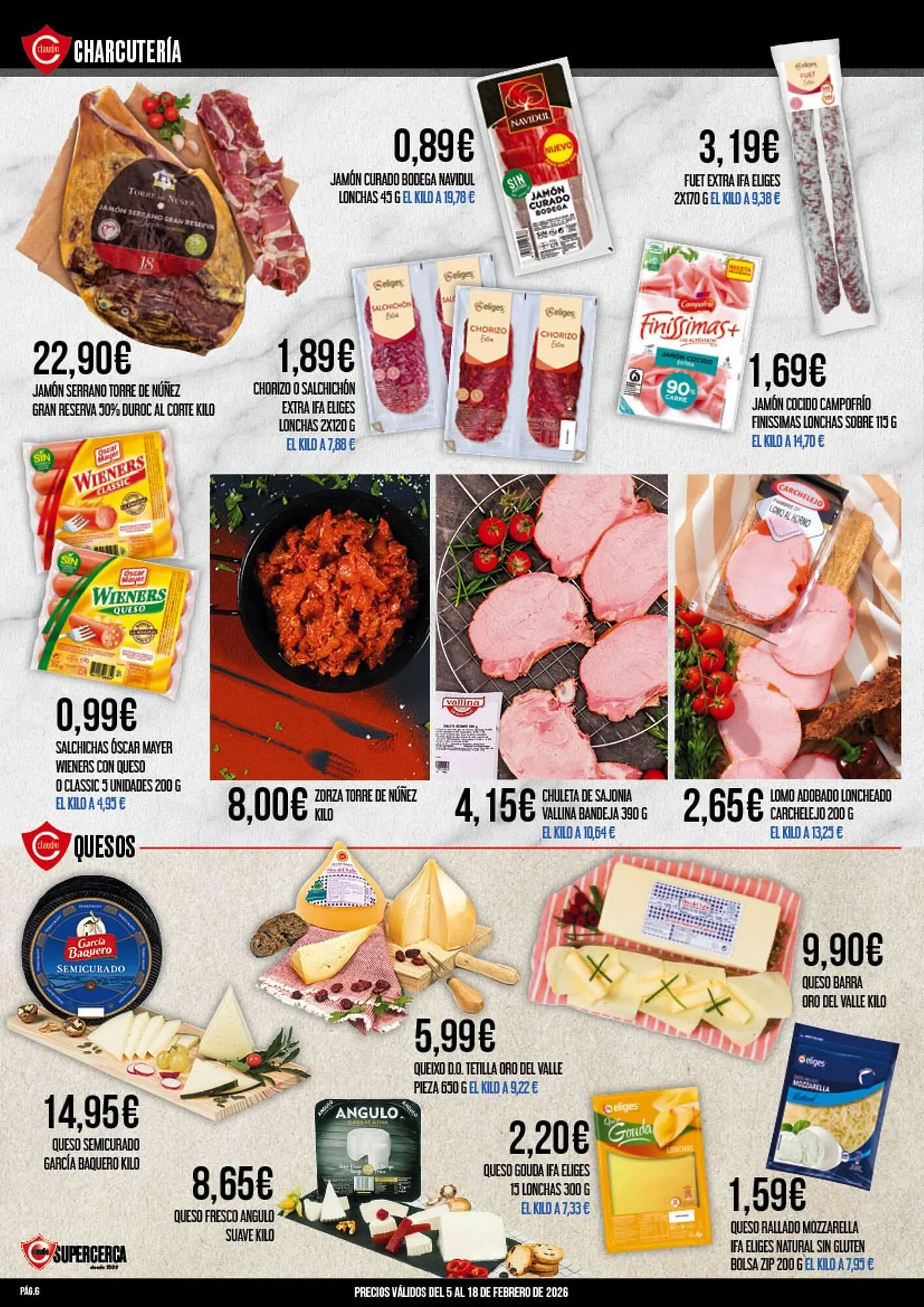 Catálogo de Folleto Claudio 5 de febrero al 18 de febrero 2026 - Página 6