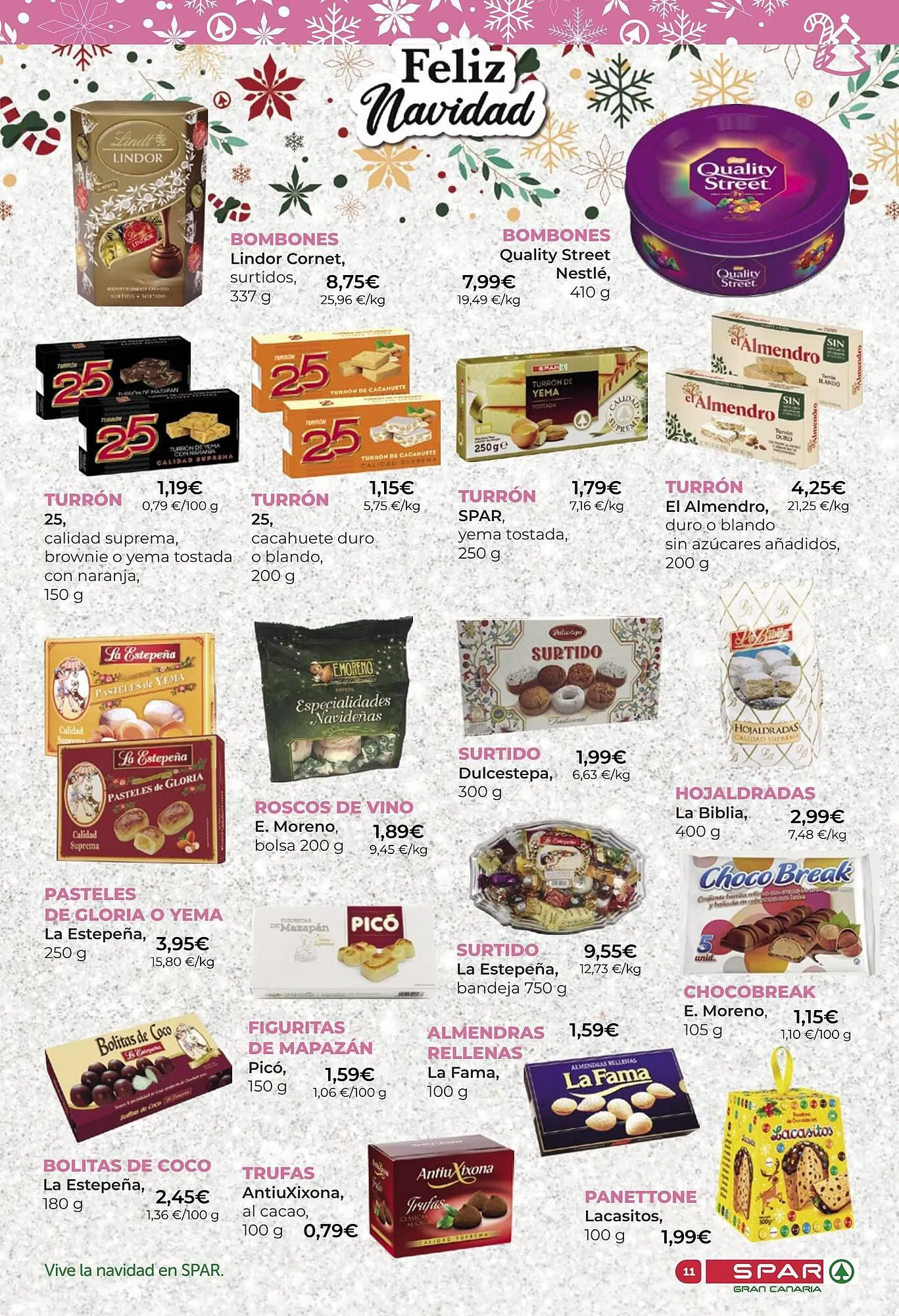 Catálogo de Folleto SPAR Gran Canaria 28 de noviembre al 14 de diciembre 2023 - Página 11