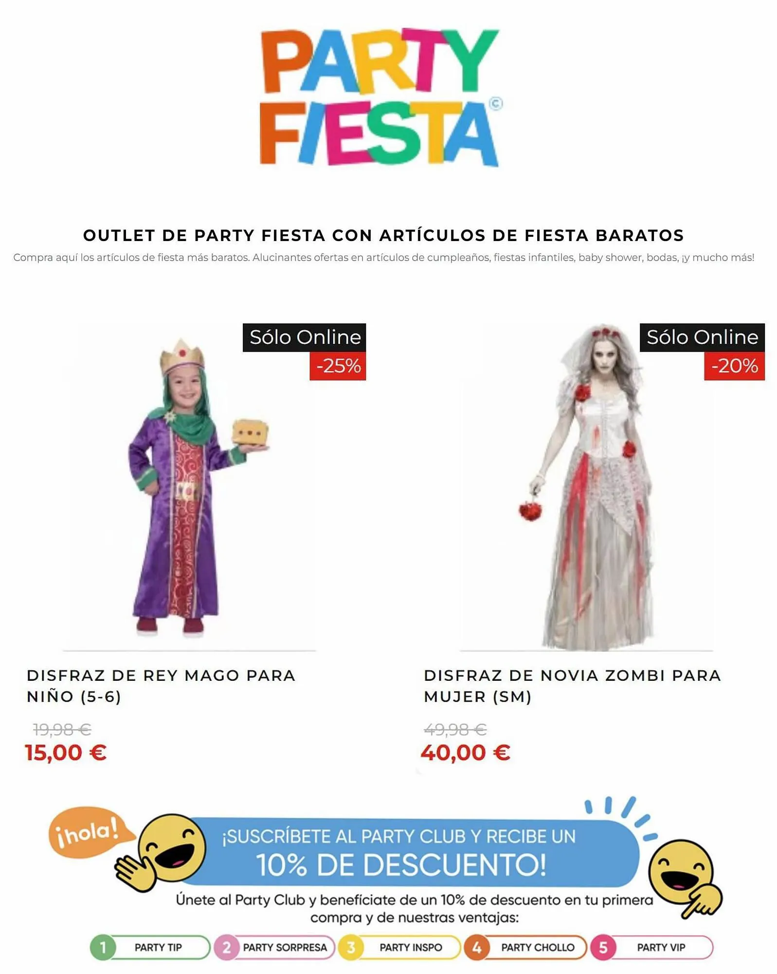 Folleto Party Fiesta - 1