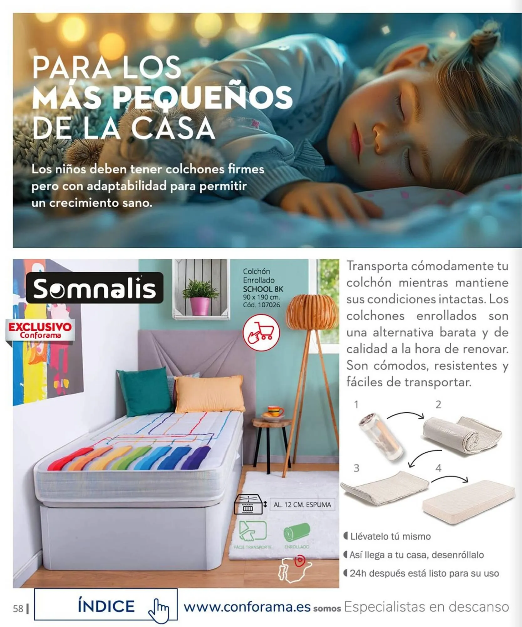 Catálogo de Catálogo Conforama 11 de febrero al 27 de febrero 2026 - Página 58