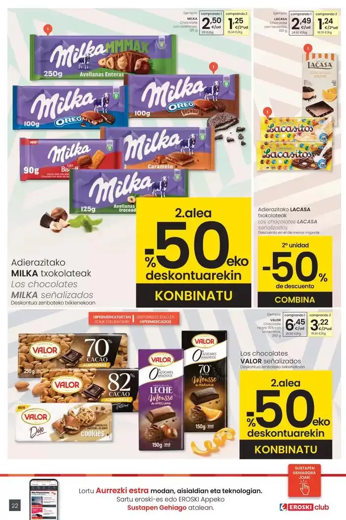 Catálogo de AUKERA OFERTA HIPERMERKATUAK EROSKI 15 de mayo al 27 de mayo 2025 - Página 22