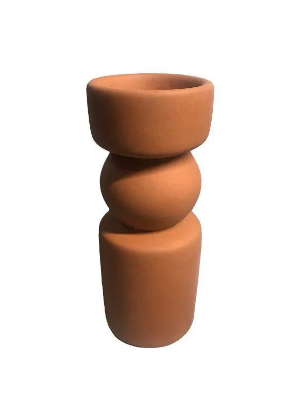 Candelabro de terracota