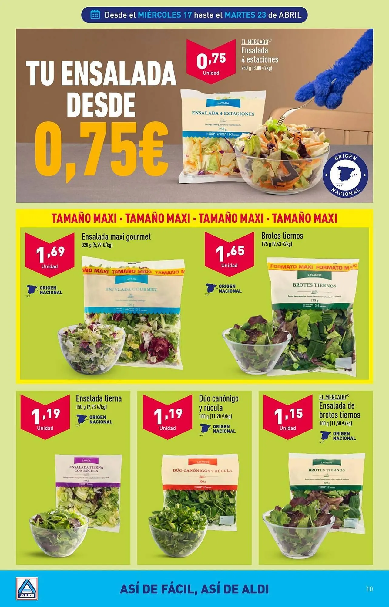 Catálogo de Folleto ALDI 17 de abril al 23 de abril 2024 - Página 10